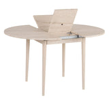 Rechteckiger Esstisch in Walnuss Melamin 180x89,5x75 cm - Linova