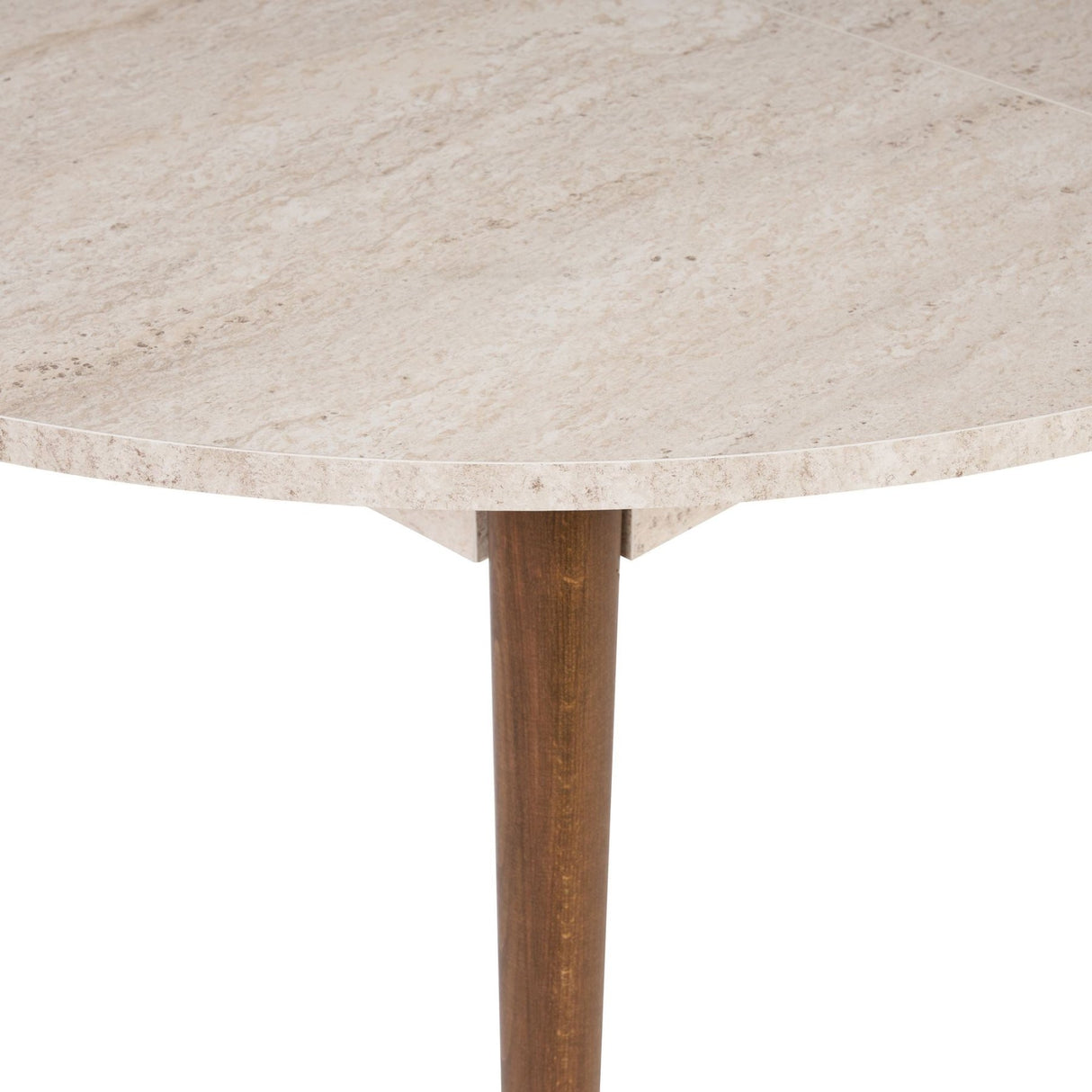 Rechteckiger Esstisch in Walnuss Melamin 180x89,5x75 cm - Linova