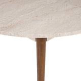 Rechteckiger Esstisch in Walnuss Melamin 180x89,5x75 cm - Linova