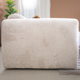 Ecksofa beige Chenille Stoff - 292x170 cm - Shane - rechts