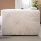 Ecksofa  beige Chenille Stoff - 292x170 cm - Shane - links