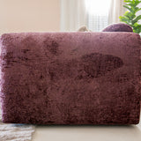 Ecksofa lila Chenille Stoff - 292x169 cm - Shane - links