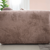 Banken-Hoekbank taupe chenille stof - 292x170 cm - Shane - rechts-Dimehouse