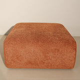 Hockers-Hocker koper chenille bouclé - 98x88x43 cm - Jaylen-Dimehouse