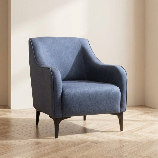 Fauteuil Belissimo Blauw sfeerfoto in modern interieur