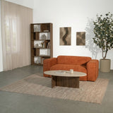 Banken-2-zits bank koper chenille bouclé - 186x98 cm - Jaylen-Dimehouse