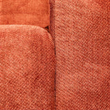 Ecksofa mit Lounge-Kupfer-Bouclé-Stoff Nova – rechts