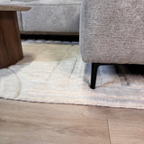 Ecksofa Ravi Chenille meliert grau – links