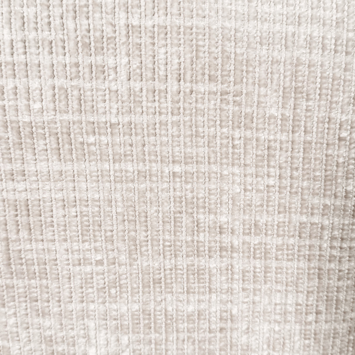 Ecksofa beige Chenille-Stoff mit rechter Chaiselongue Manon 