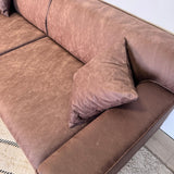 3-Sitzer Sofa Davidson Grün Mikrofaser Stoff 