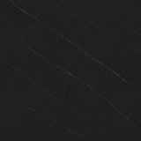 Kleiner Esstisch Walnuss mit schwarzem Melamin – 110 cm – mit Stauraum – Kara