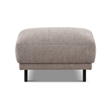 Ottoman-Stoff in Taupe – 73 × 57 × 47 cm – Aniko