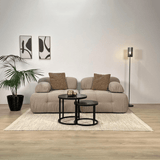 Modulare Bank 2-Sitzer Doeblo Beige