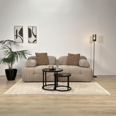 Modulare Bank 2-Sitzer Doeblo Beige