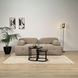 Modulare Bank 2-Sitzer Doeblo Beige