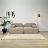 Modulare Bank 2-Sitzer Doeblo Beige