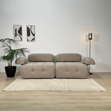 Modulare Bank 2-Sitzer Doeblo Beige