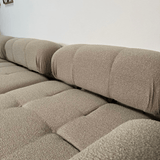 Modulare Bank 3-Sitzer Doeblo Beige