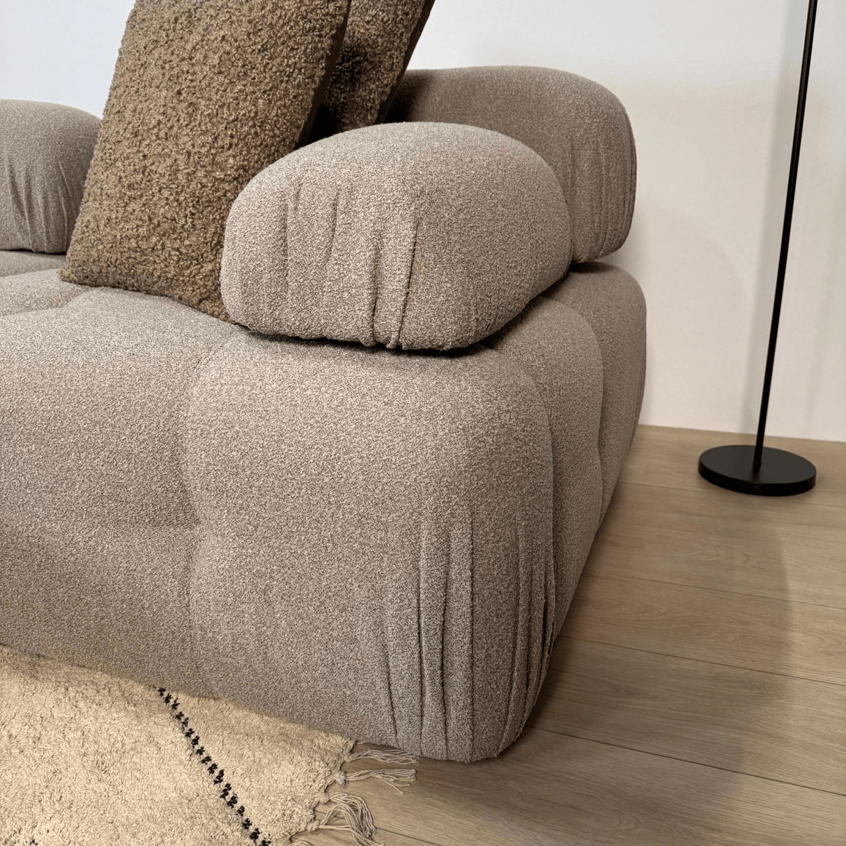 Modulare Bank 2-Sitzer Doeblo Beige