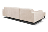 Ecksofa Moby Links Beige - Chaiselongue + 2,5-Sitzer 