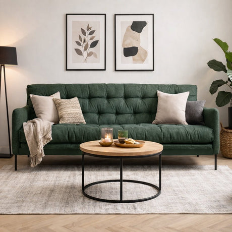3-Sitzer-Schlafsofa Renge Green
