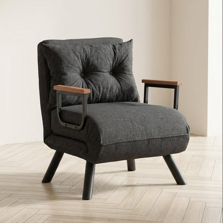 Slaapfauteuil Sando Donker Grijs sfeerfoto in modern interieur