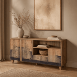 Sideboard Marina Mila Atlantisches Kiefernholz Melamin 160x76x45 cm
