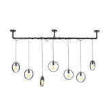 Hanglamp Hennes DH Interior Charcoal LxBxH 58x32x22 Metaal Witfoto vooraanzicht