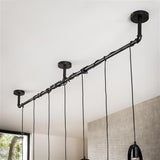 Hanglamp Hennes DH Interior Charcoal LxBxH 58x32x22 Metaal Sfeerfoto detail