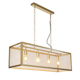 Hanglamp Duncan Dimehouse Goud LxBxH 105x41x36 Metaal Witfoto schuin vooraanzicht