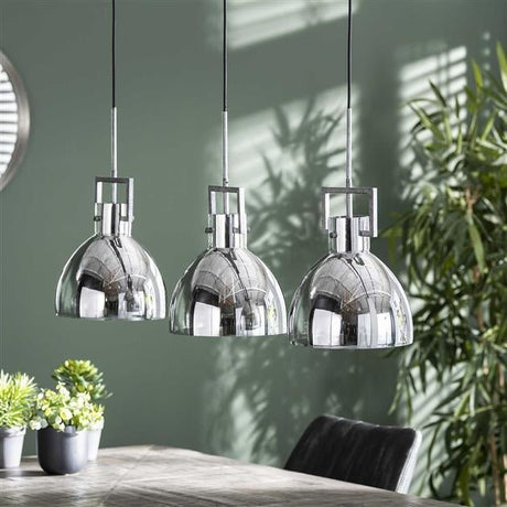 Hanglamp Marie DH Interior Zilver LxBxH 98x47x34 Zilver Sfeerfoto schuin vooraanzicht