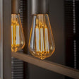 Lichtquelle LED DH Innenraum Bernsteinfarbenes Glas LxBxH 15x7x7 Bernsteinfarbenes Glas Stimmungsvolles Foto von vorne