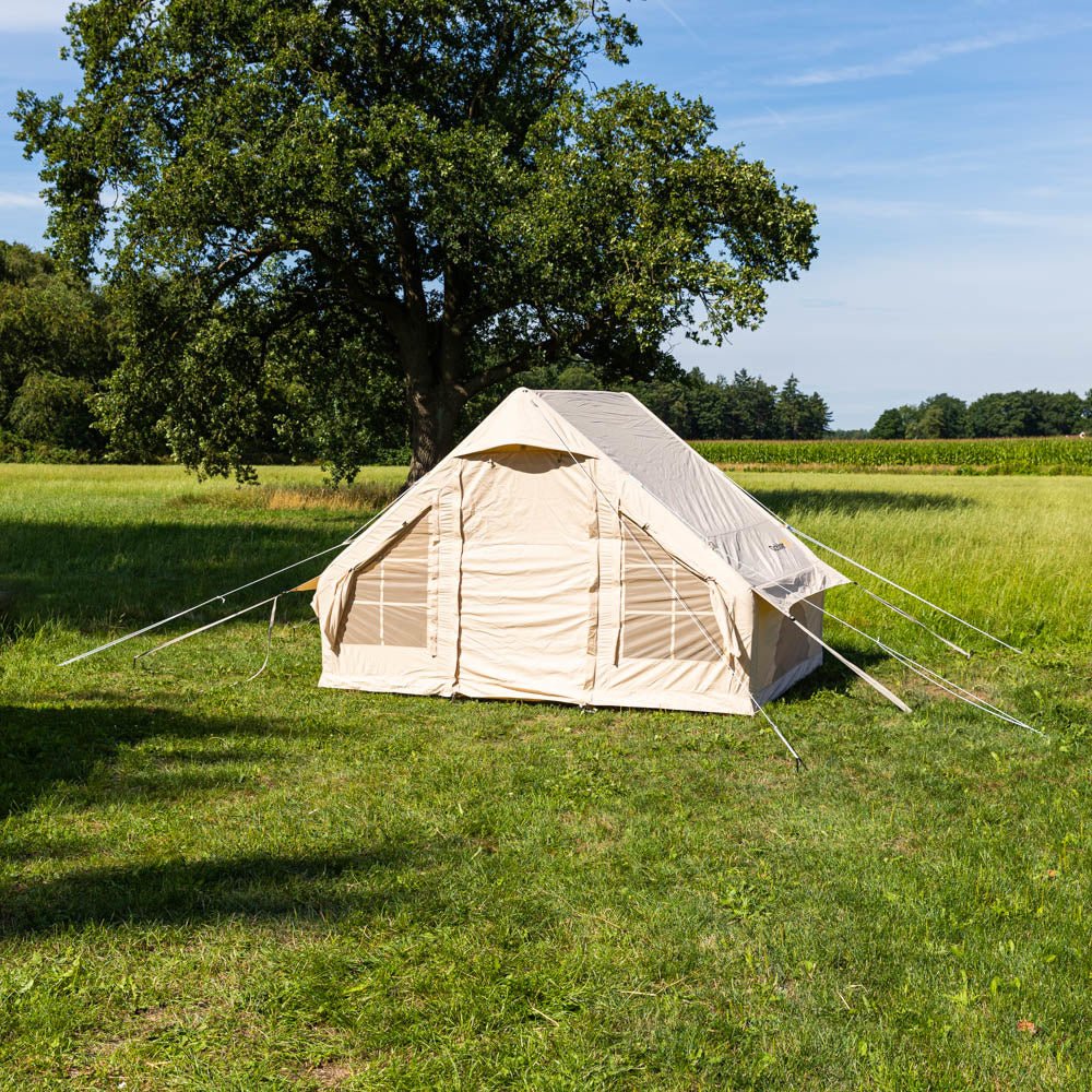 4 zimmer zelt Zelt 4-Personen aufblasbar Beige 300x200