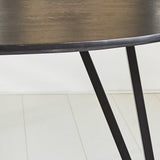 Eettafel Cesar Dimehouse Zwart LxBxH 236x116x9 Mangohout Sfeerfoto detail